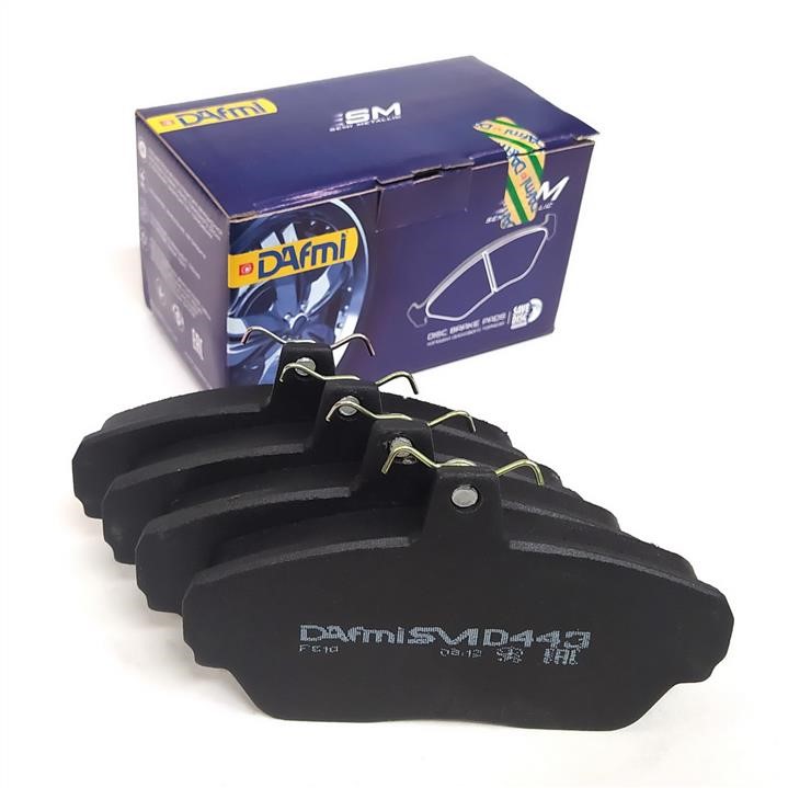 DAfmi D443SM Front disc brake pads, set D443SM: Buy near me in Poland at 2407.PL - Good price!