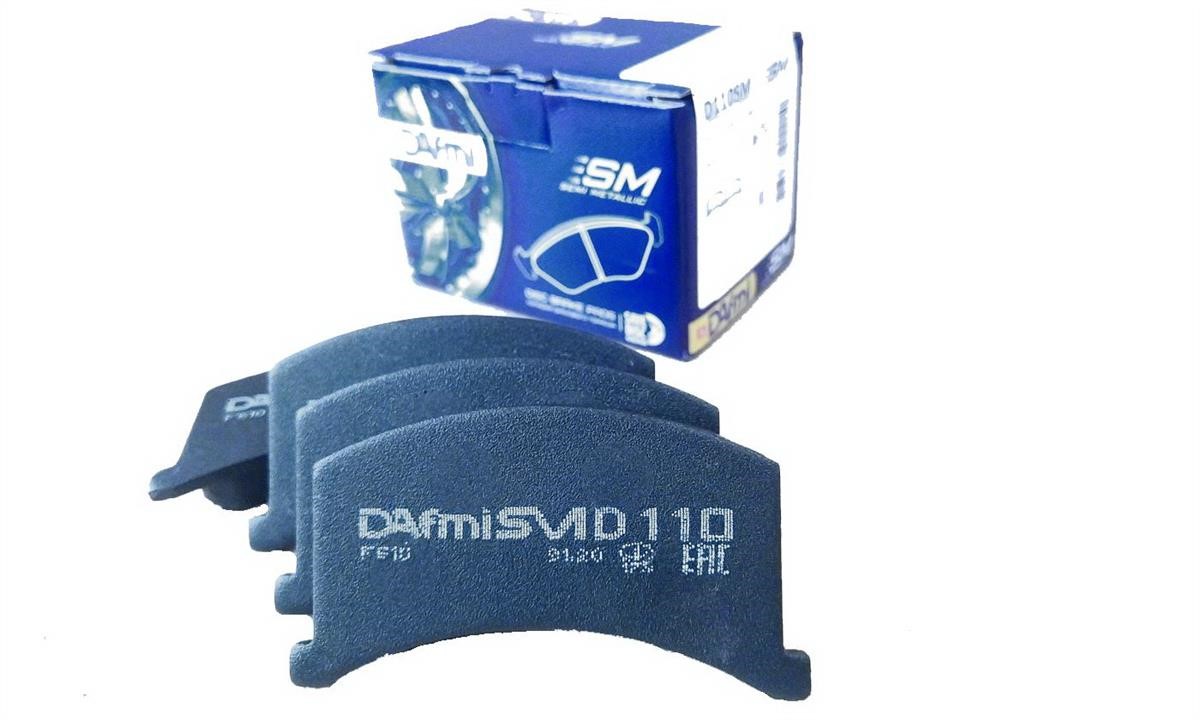 DAfmi D110SMI Front disc brake pads, set D110SMI: Buy near me in Poland at 2407.PL - Good price!