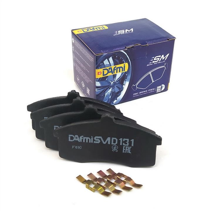 DAfmi D131SM Front disc brake pads, set D131SM: Buy near me in Poland at 2407.PL - Good price!