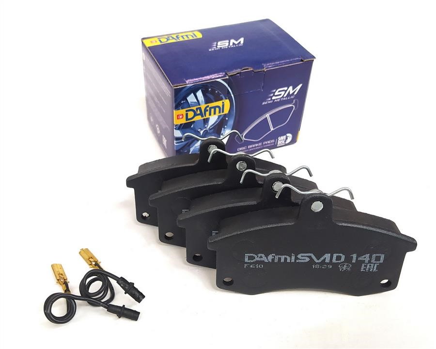 DAfmi D140SMI Front disc brake pads, set D140SMI: Buy near me in Poland at 2407.PL - Good price!