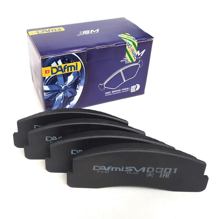 DAfmi D301SM Front disc brake pads, set D301SM: Buy near me in Poland at 2407.PL - Good price!