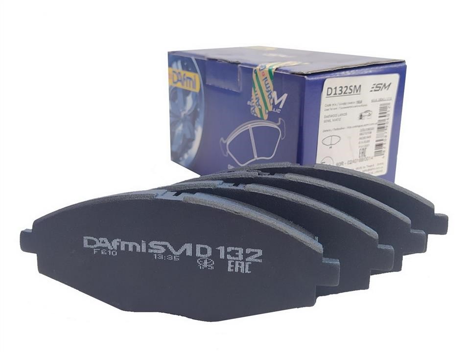 DAfmi D132SM Тормозные колодки дисковые передние, комплект D132SM: Отличная цена - Купить в Польше на 2407.PL!