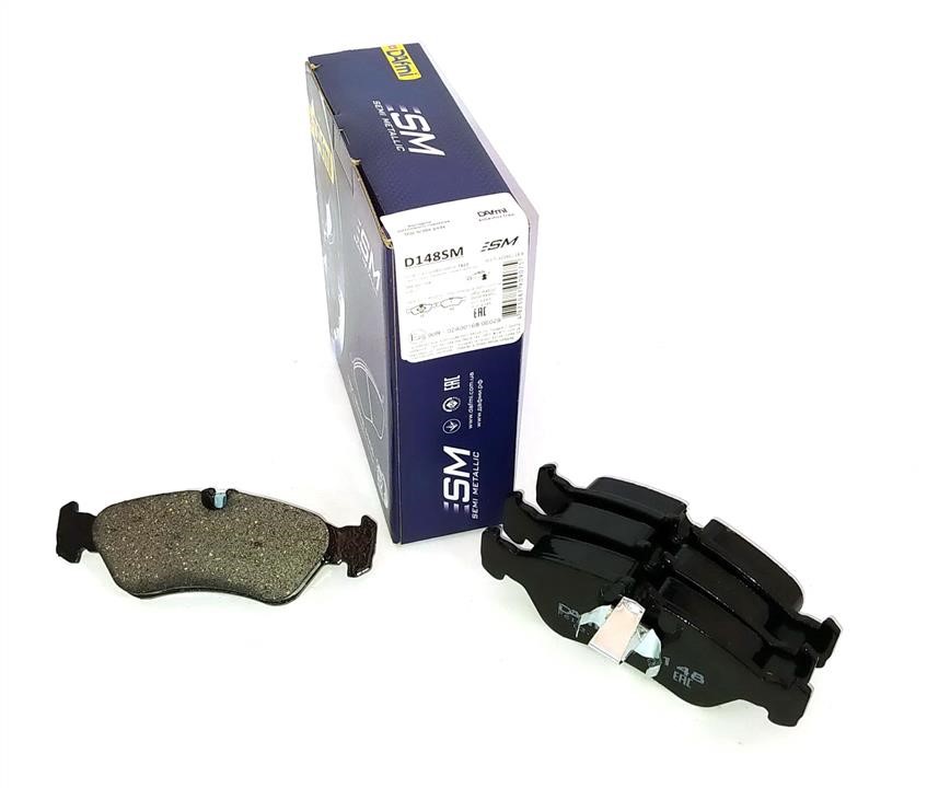 DAfmi D148SM Rear disc brake pads, set D148SM: Buy near me in Poland at 2407.PL - Good price!