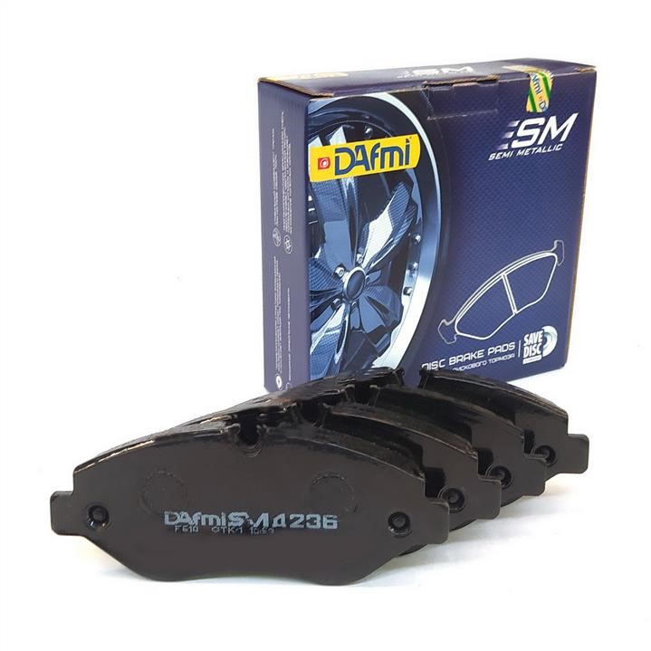 DAfmi D236SM Front disc brake pads, set D236SM: Buy near me in Poland at 2407.PL - Good price!