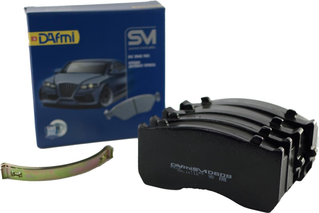 DAfmi D609SM Тормозные колодки дисковые передние, комплект D609SM: Отличная цена - Купить в Польше на 2407.PL!