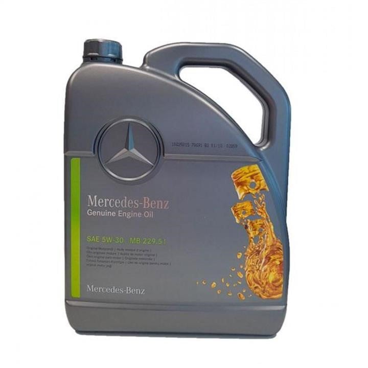 Mercedes A 000 989 94 02 13 ALEE Engine oil Mercedes Genuine Engine Oil 5W-30, 5L A000989940213ALEE: Buy near me at 2407.PL in Poland at an Affordable price!