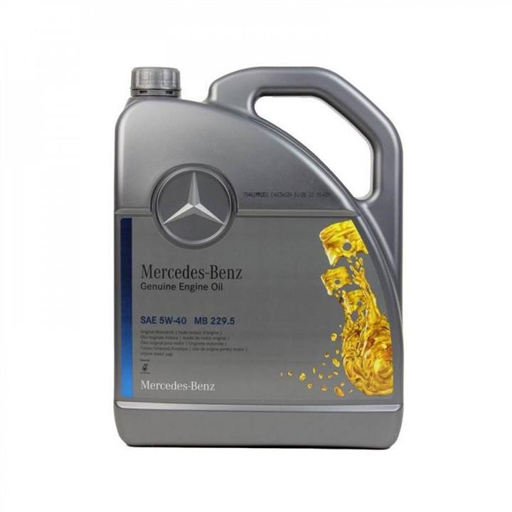 Mercedes Olej silnikowy Mercedes Genuine Engine Oil 5W-40, 5L – cena