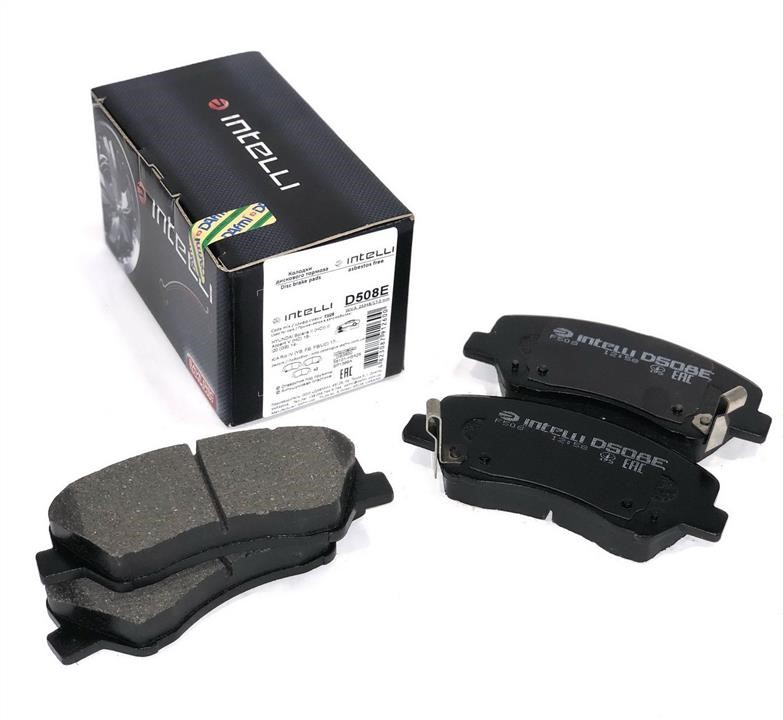 Intelli D508E Front disc brake pads, set D508E: Buy near me in Poland at 2407.PL - Good price!