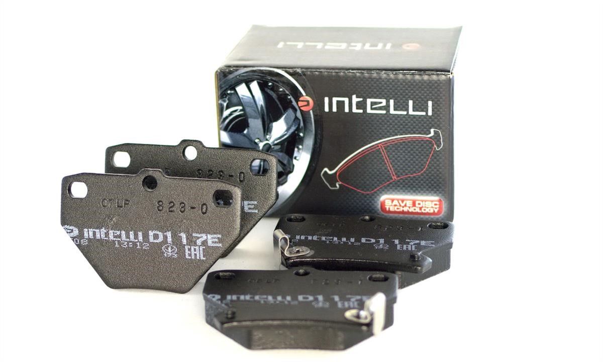 Intelli D117E Front disc brake pads, set D117E: Buy near me in Poland at 2407.PL - Good price!
