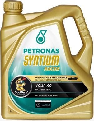 Petronas 70000K1YEU Engine oil Petronas Syntium Racer X1 10W-60, 4L 70000K1YEU: Buy near me in Poland at 2407.PL - Good price!