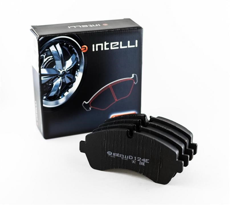 Intelli D124E Front disc brake pads, set D124E: Buy near me in Poland at 2407.PL - Good price!