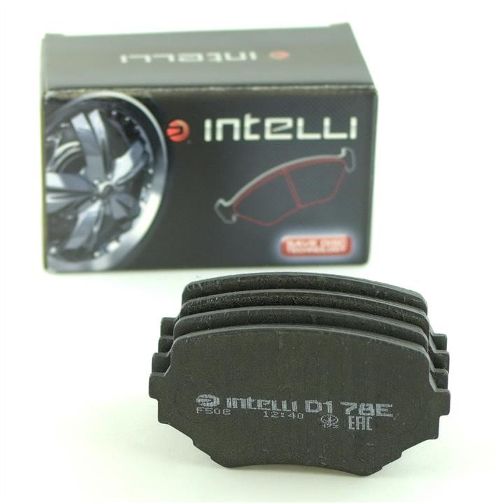 Intelli D178EI Front disc brake pads, set D178EI: Buy near me in Poland at 2407.PL - Good price!