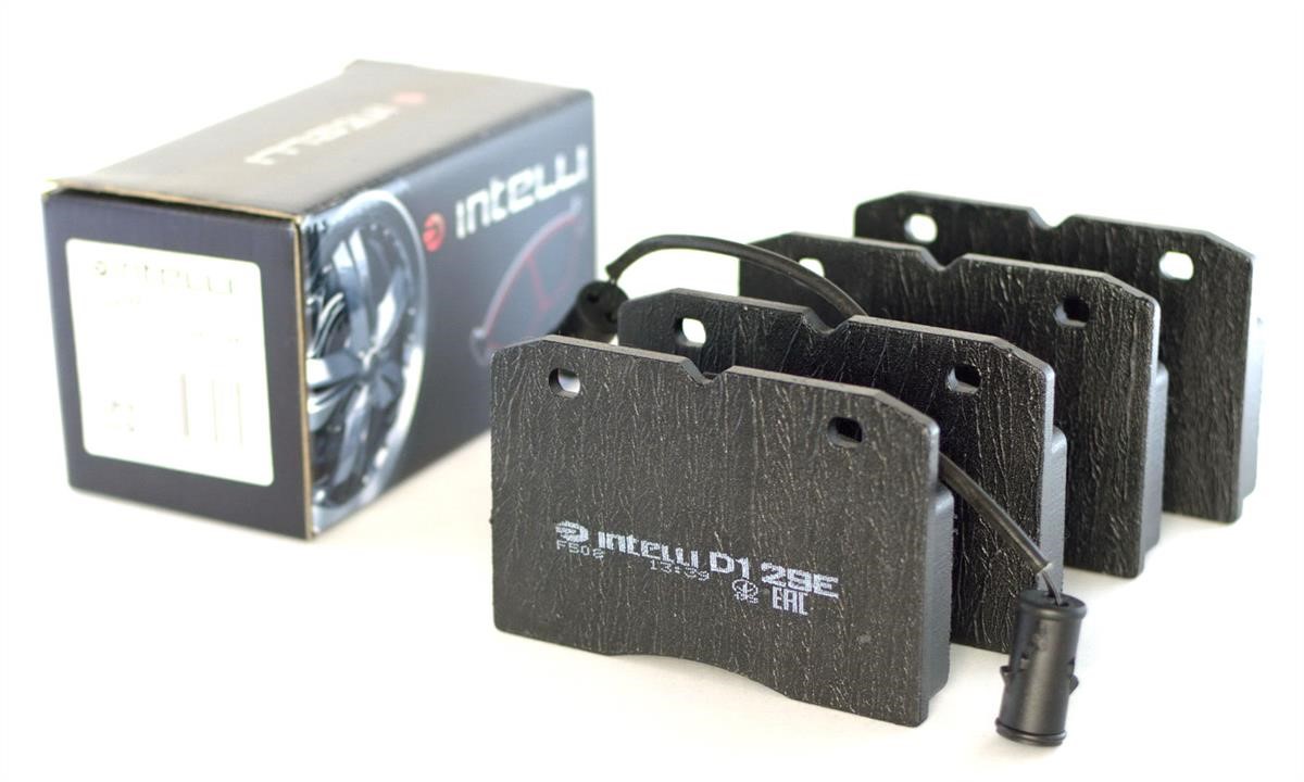 Intelli D129E Front disc brake pads, set D129E: Buy near me in Poland at 2407.PL - Good price!