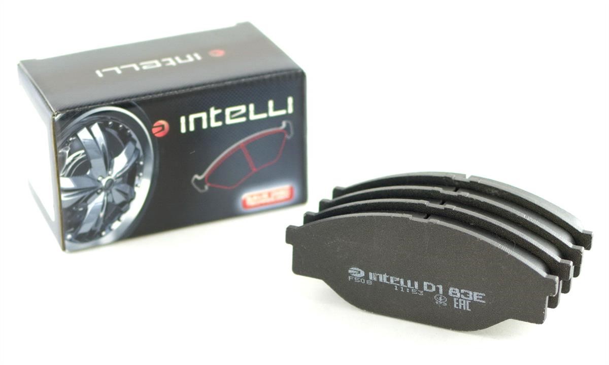 Intelli D183E Front disc brake pads, set D183E: Buy near me in Poland at 2407.PL - Good price!