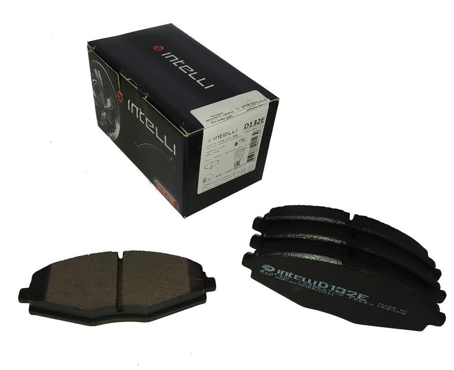 Intelli D132E Тормозные колодки дисковые передние, комплект D132E: Отличная цена - Купить в Польше на 2407.PL!