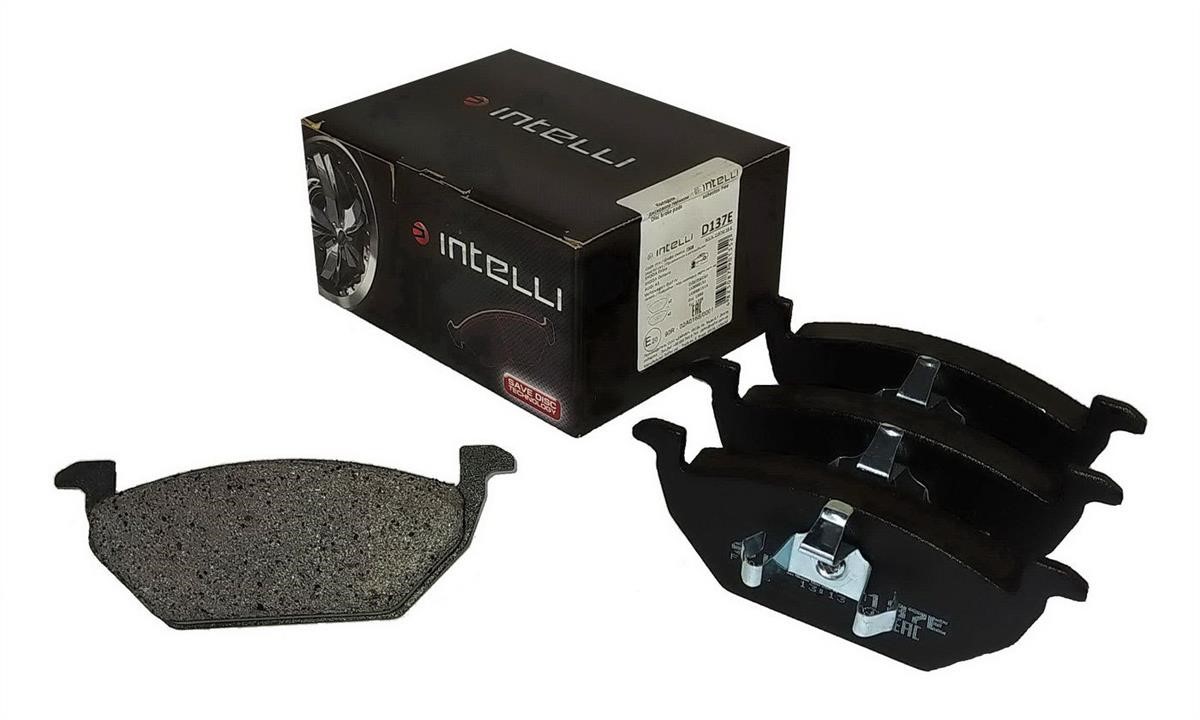 Intelli D137E Тормозные колодки дисковые передние, комплект D137E: Отличная цена - Купить в Польше на 2407.PL!