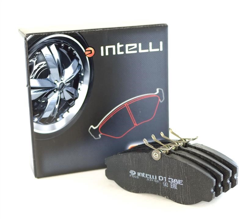 Intelli D138E Front disc brake pads, set D138E: Buy near me in Poland at 2407.PL - Good price!