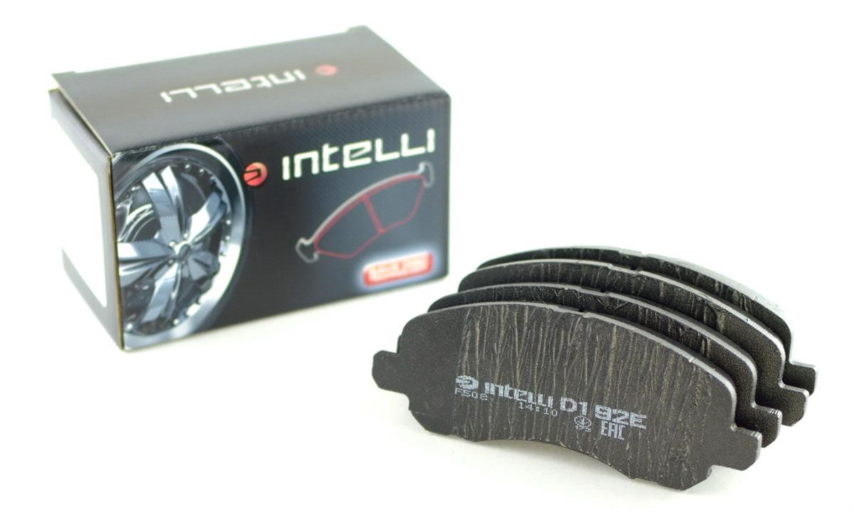 Intelli D192E Front disc brake pads, set D192E: Buy near me in Poland at 2407.PL - Good price!