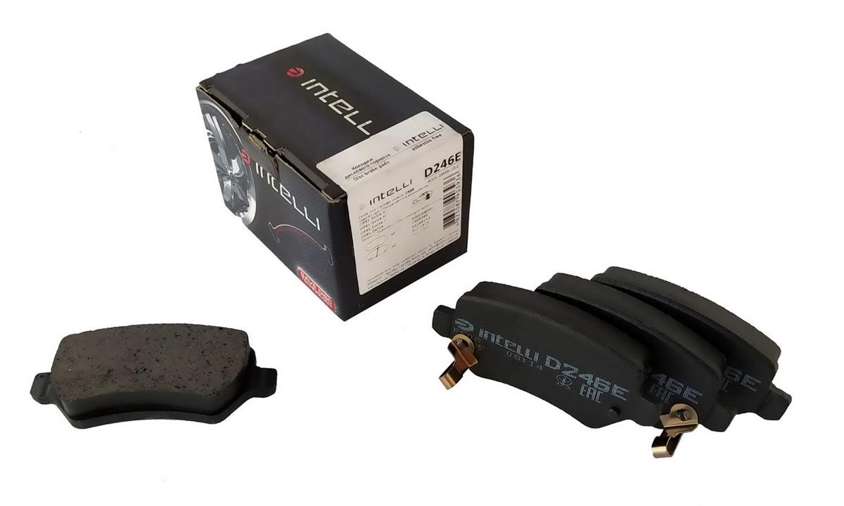 Intelli D246E Rear disc brake pads, set D246E: Buy near me in Poland at 2407.PL - Good price!