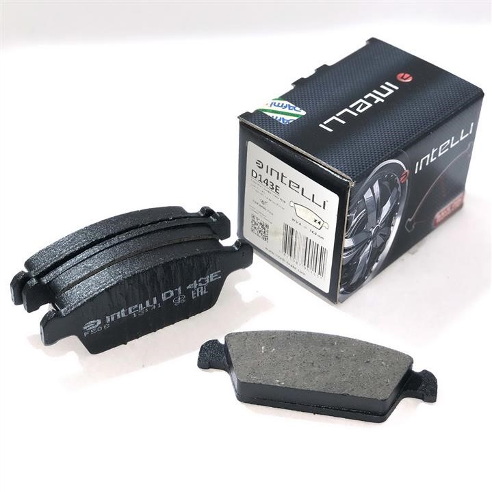 Intelli D143E Front disc brake pads, set D143E: Buy near me in Poland at 2407.PL - Good price!