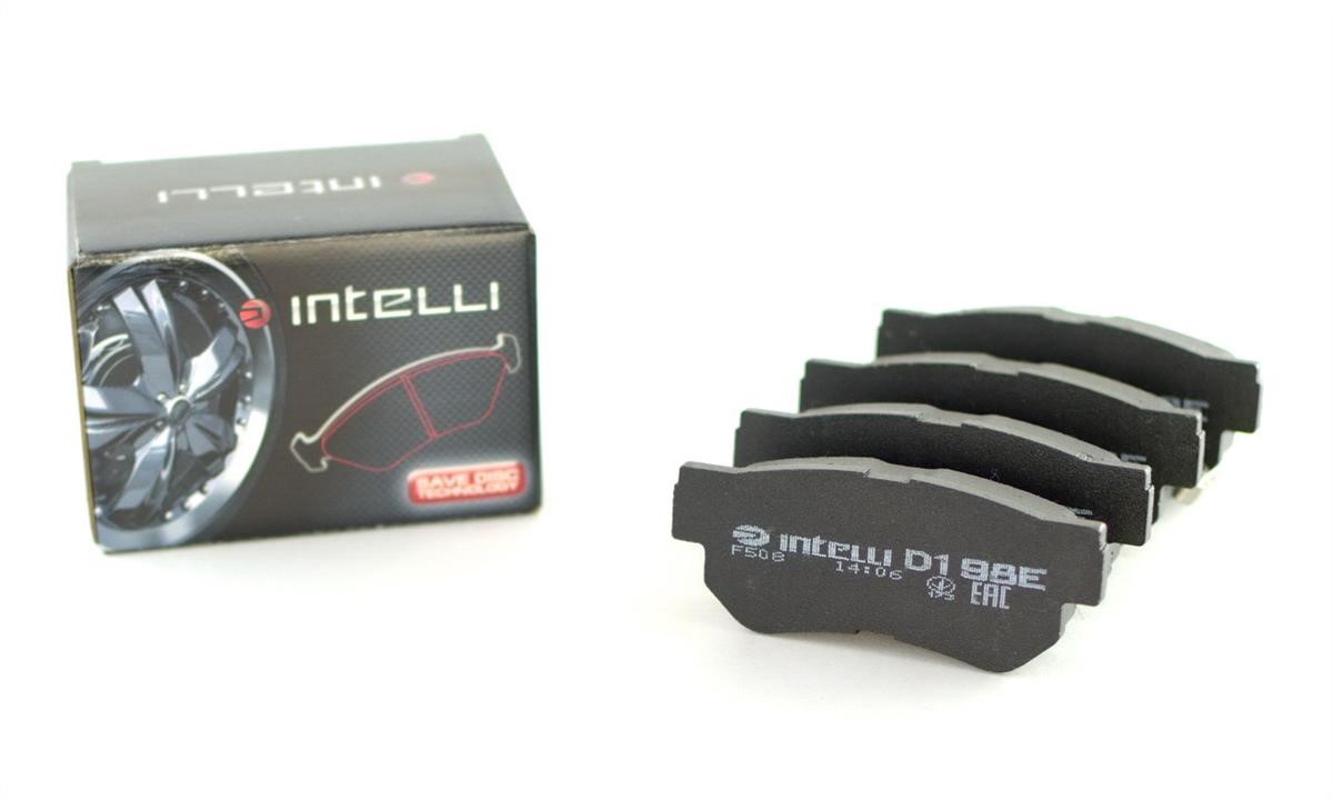 Intelli D198E Тормозные колодки дисковые передние, комплект D198E: Отличная цена - Купить в Польше на 2407.PL!