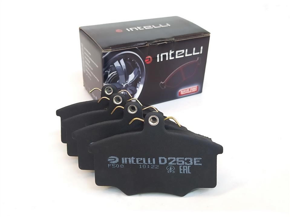 Intelli D253E Front disc brake pads, set D253E: Buy near me in Poland at 2407.PL - Good price!