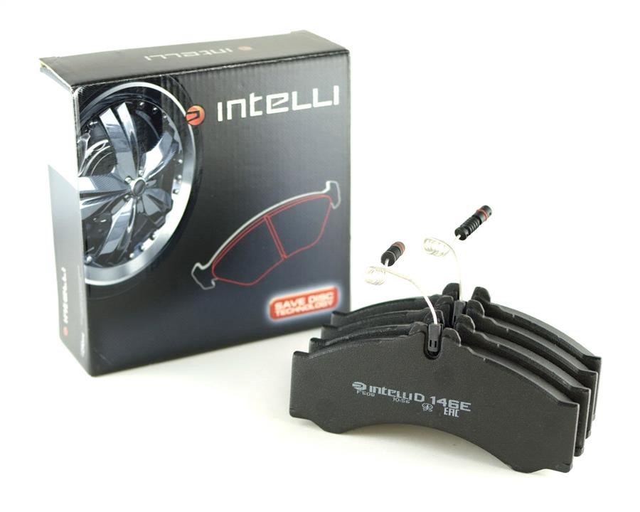 Intelli D146EI Front disc brake pads, set D146EI: Buy near me in Poland at 2407.PL - Good price!