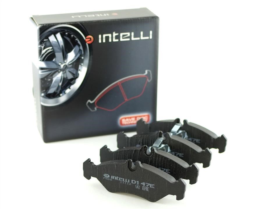 Intelli D147E Тормозные колодки дисковые задние, комплект D147E: Отличная цена - Купить в Польше на 2407.PL!