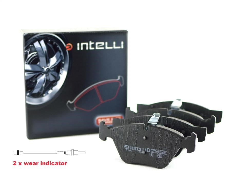 Intelli D255EI Тормозные колодки дисковые передние, комплект D255EI: Отличная цена - Купить в Польше на 2407.PL!