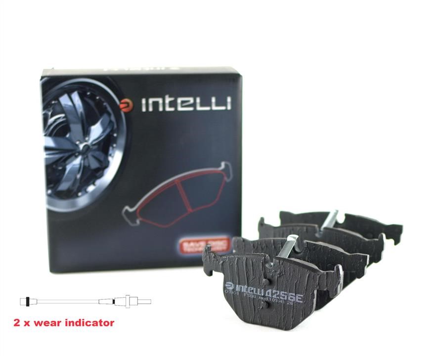Intelli D256EI Rear disc brake pads, set D256EI: Buy near me in Poland at 2407.PL - Good price!