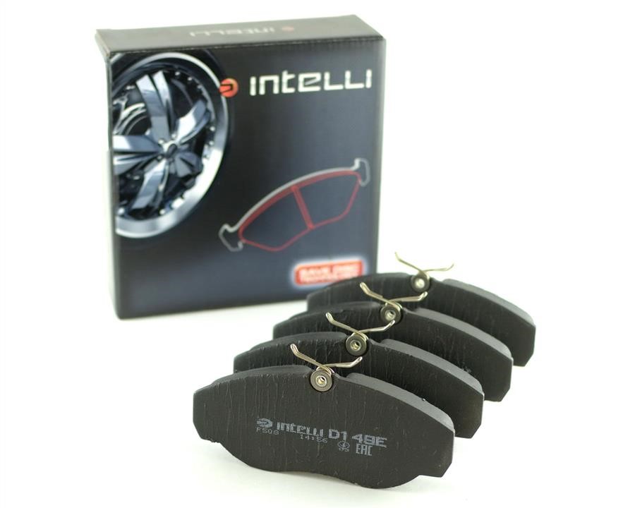 Intelli D149E Тормозные колодки дисковые передние, комплект D149E: Отличная цена - Купить в Польше на 2407.PL!