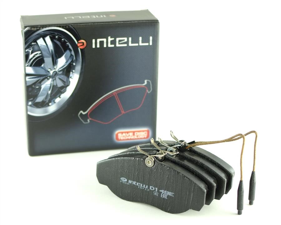Intelli D149EI Front disc brake pads, set D149EI: Buy near me in Poland at 2407.PL - Good price!