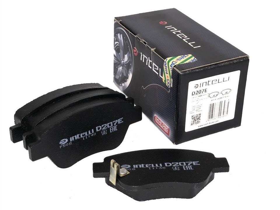 Intelli D207E Front disc brake pads, set D207E: Buy near me in Poland at 2407.PL - Good price!