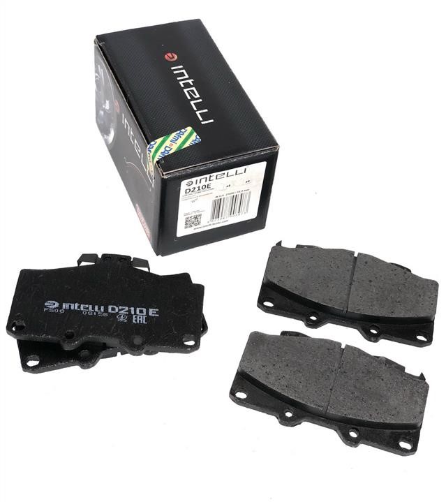Intelli D210E Front disc brake pads, set D210E: Buy near me in Poland at 2407.PL - Good price!