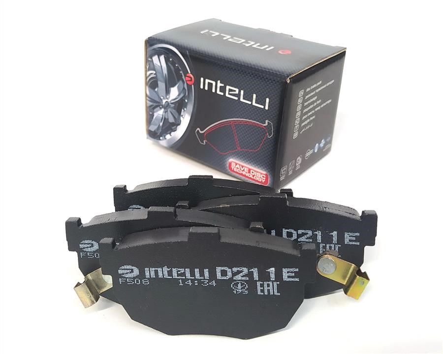 Intelli D211E Front disc brake pads, set D211E: Buy near me in Poland at 2407.PL - Good price!