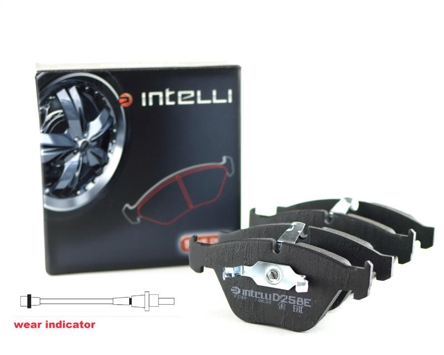 Intelli D258EI Тормозные колодки дисковые передние, комплект D258EI: Отличная цена - Купить в Польше на 2407.PL!