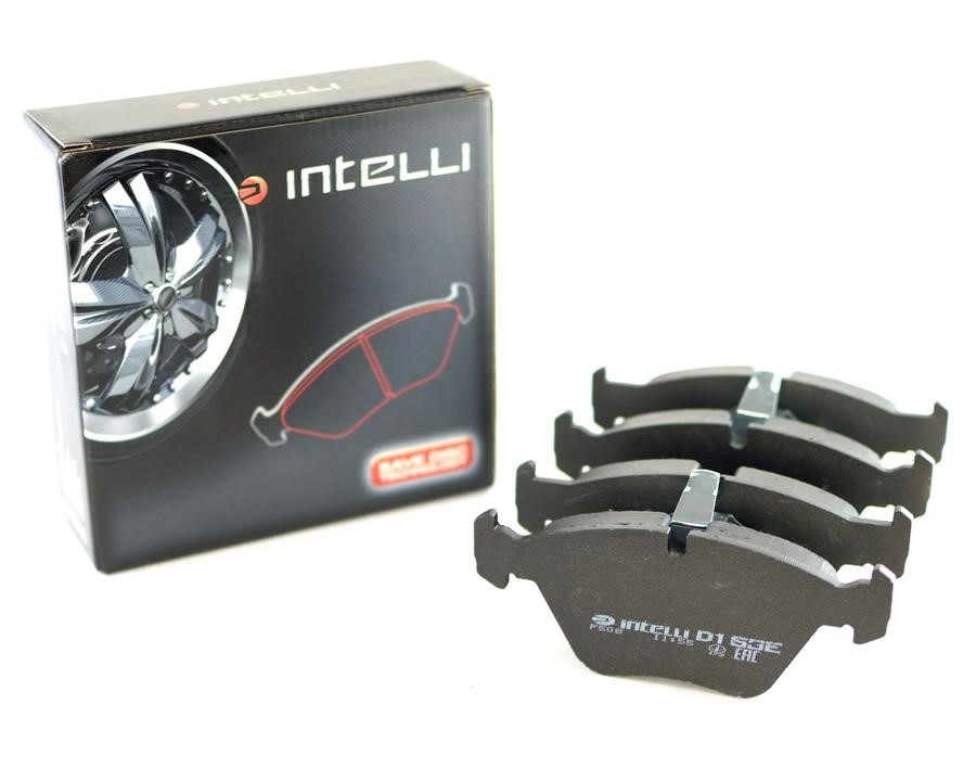 Intelli D153E Тормозные колодки дисковые передние, комплект D153E: Отличная цена - Купить в Польше на 2407.PL!