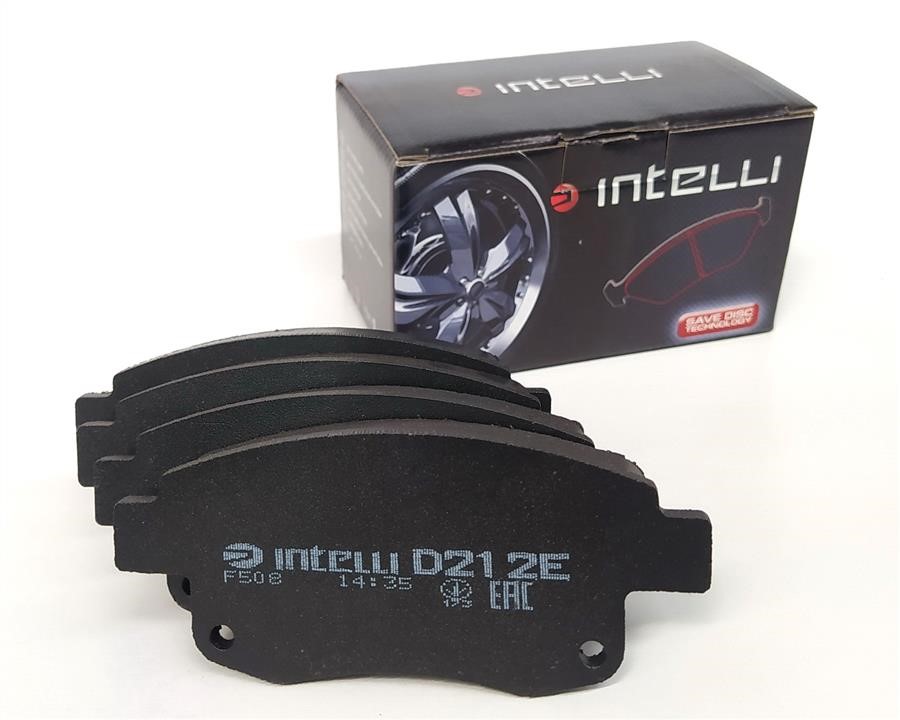 Intelli D212E Rear disc brake pads, set D212E: Buy near me in Poland at 2407.PL - Good price!