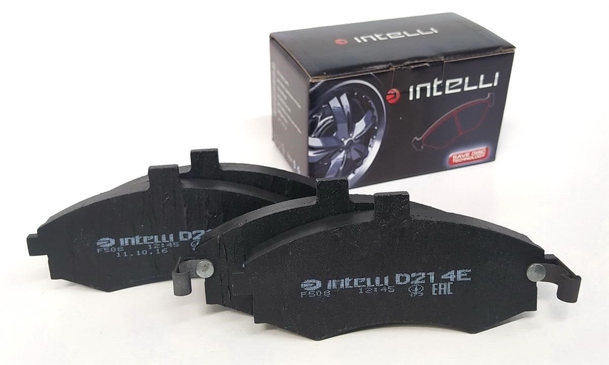 Intelli D214E Front disc brake pads, set D214E: Buy near me in Poland at 2407.PL - Good price!