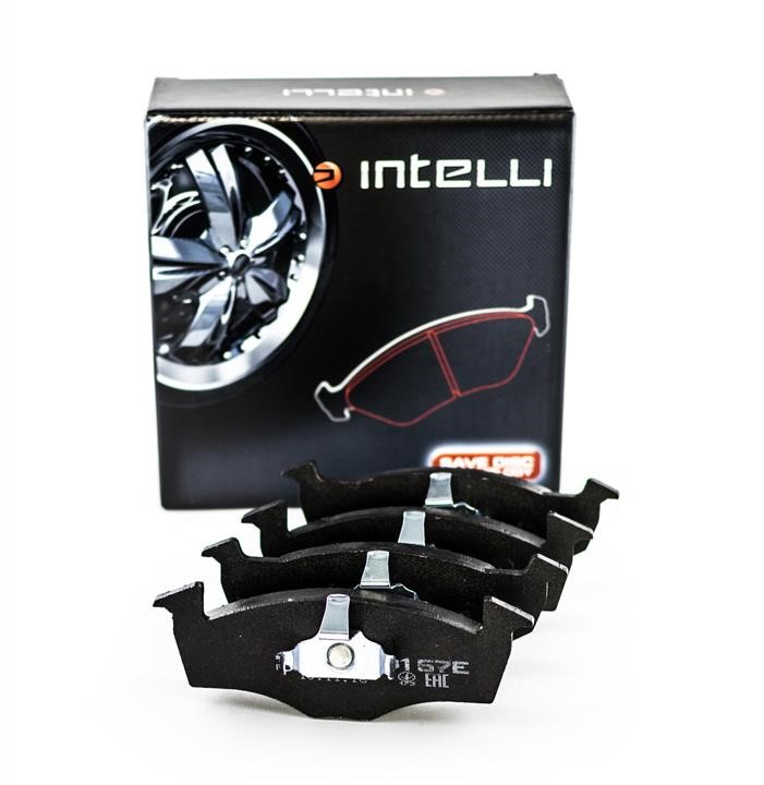 Intelli D157E Тормозные колодки дисковые передние, комплект D157E: Отличная цена - Купить в Польше на 2407.PL!