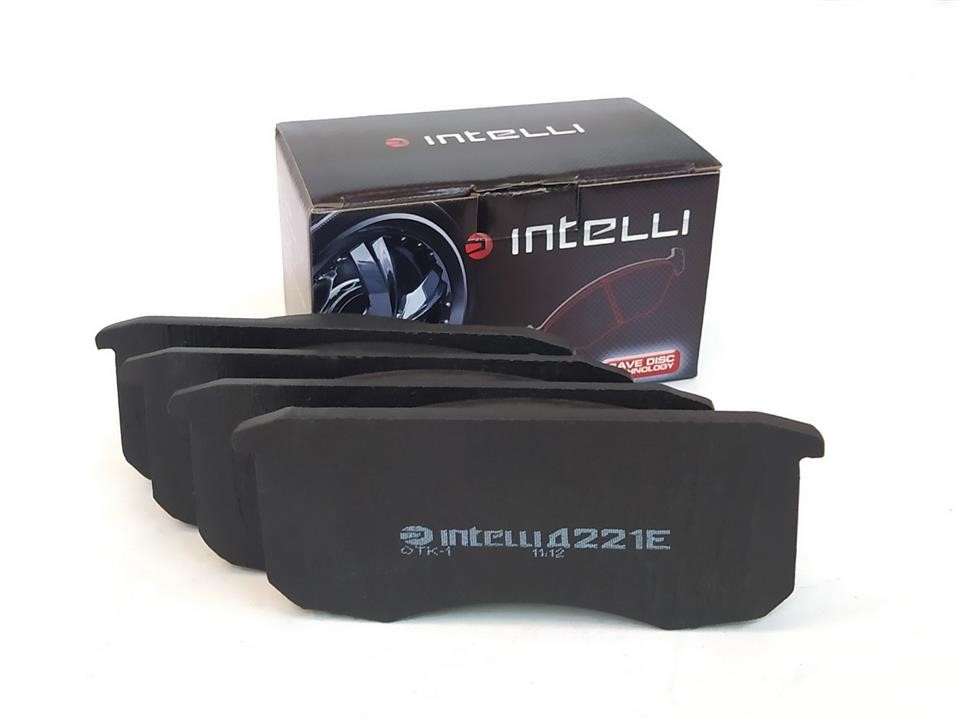 Intelli D221E Тормозные колодки дисковые передние, комплект D221E: Отличная цена - Купить в Польше на 2407.PL!