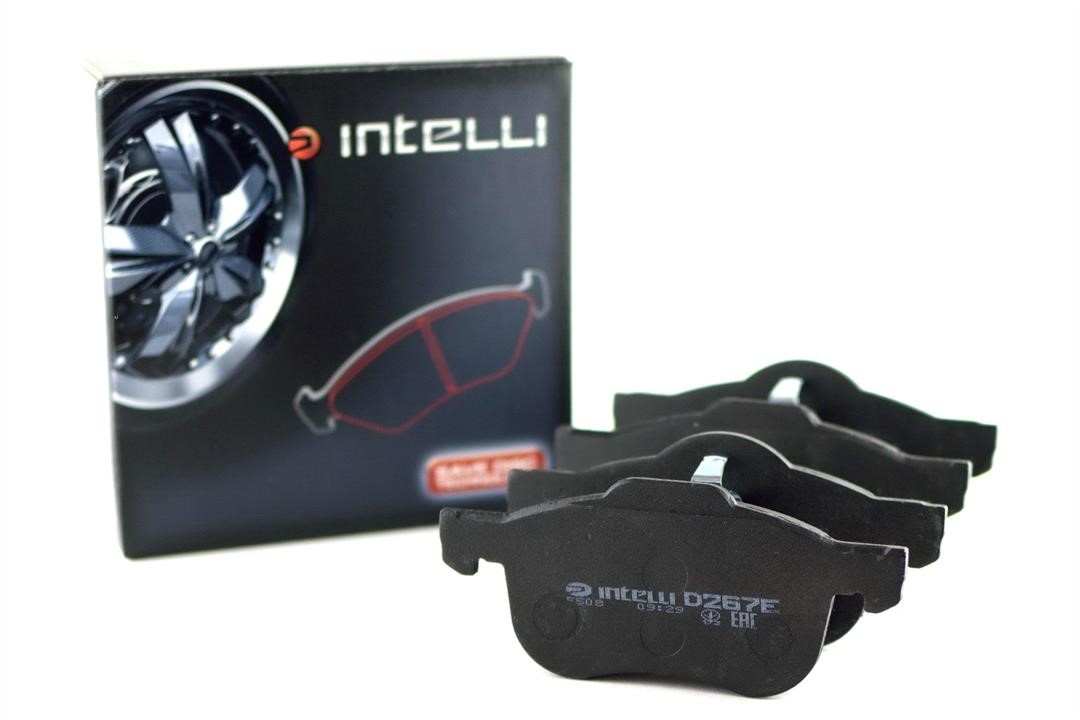 Intelli D267E Front disc brake pads, set D267E: Buy near me in Poland at 2407.PL - Good price!