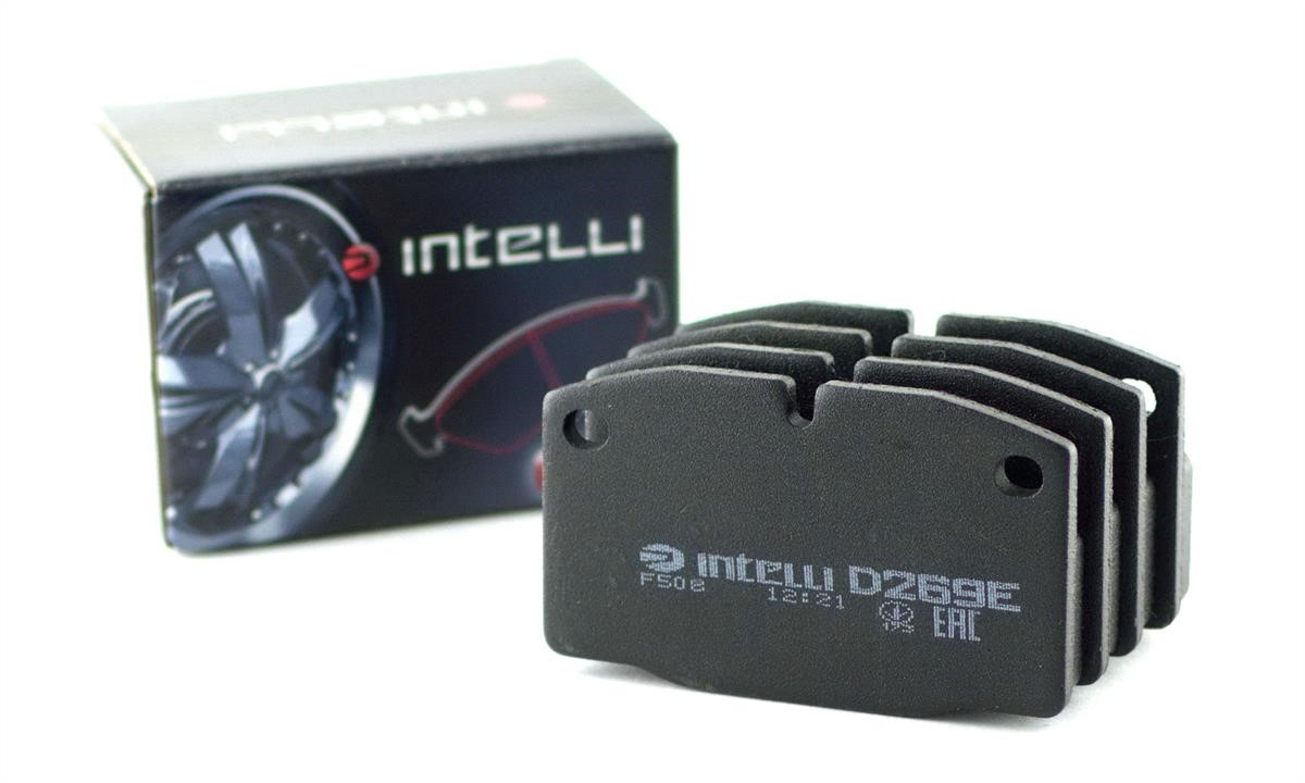 Intelli D269E Front disc brake pads, set D269E: Buy near me in Poland at 2407.PL - Good price!