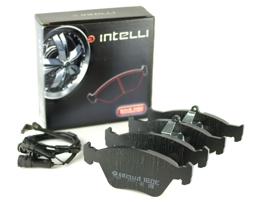 Intelli D160EI Front disc brake pads, set D160EI: Buy near me in Poland at 2407.PL - Good price!