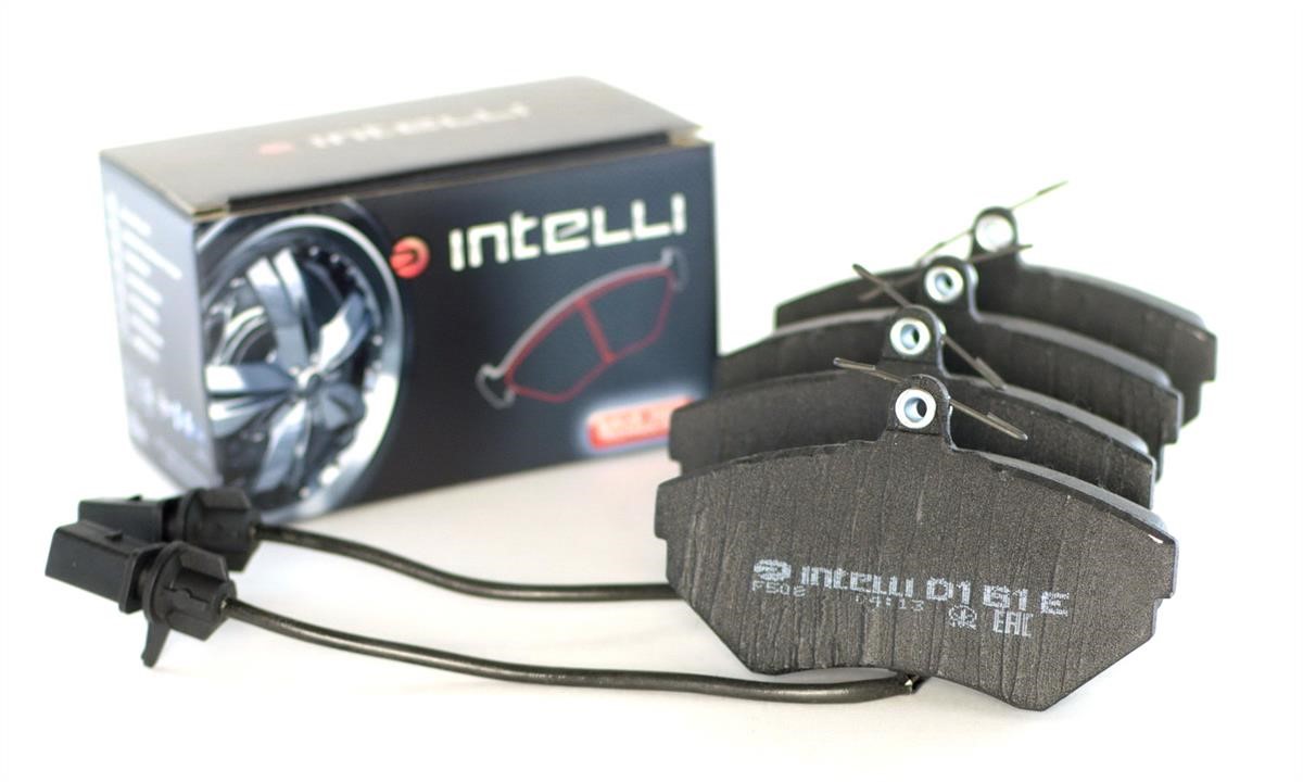 Intelli D161EI Front disc brake pads, set D161EI: Buy near me in Poland at 2407.PL - Good price!