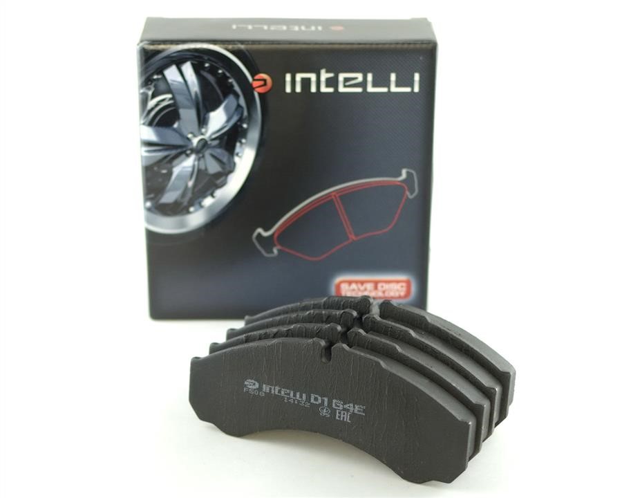 Intelli D164E Тормозные колодки дисковые задние, комплект D164E: Отличная цена - Купить в Польше на 2407.PL!