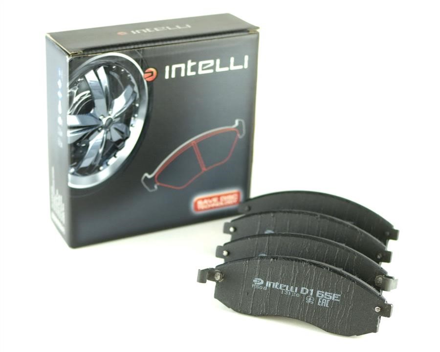 Intelli D165EI Front disc brake pads, set D165EI: Buy near me in Poland at 2407.PL - Good price!