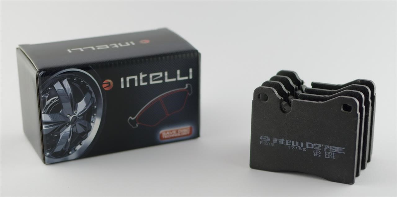Intelli D279E Front disc brake pads, set D279E: Buy near me in Poland at 2407.PL - Good price!