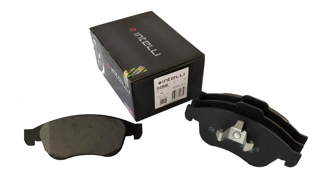 Intelli D280E Front disc brake pads, set D280E: Buy near me in Poland at 2407.PL - Good price!