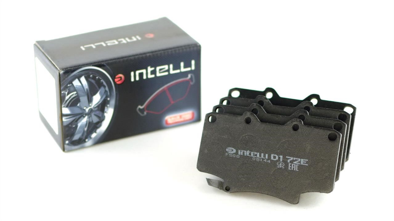 Intelli D172E Front disc brake pads, set D172E: Buy near me in Poland at 2407.PL - Good price!